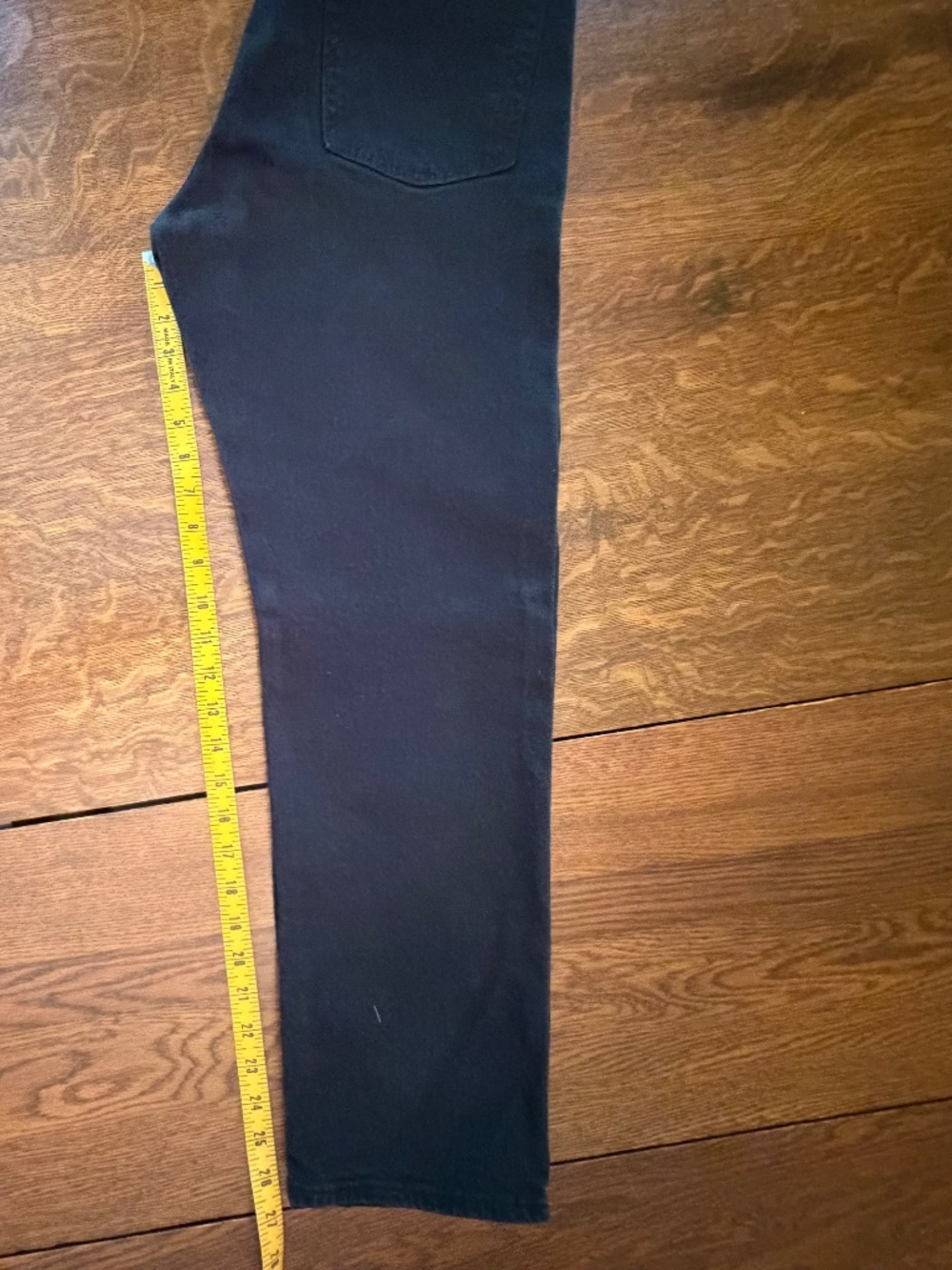 Levi's Premium Wedgie Straight Jeans – Women's Size 29 – Black - Picture 10 of 14